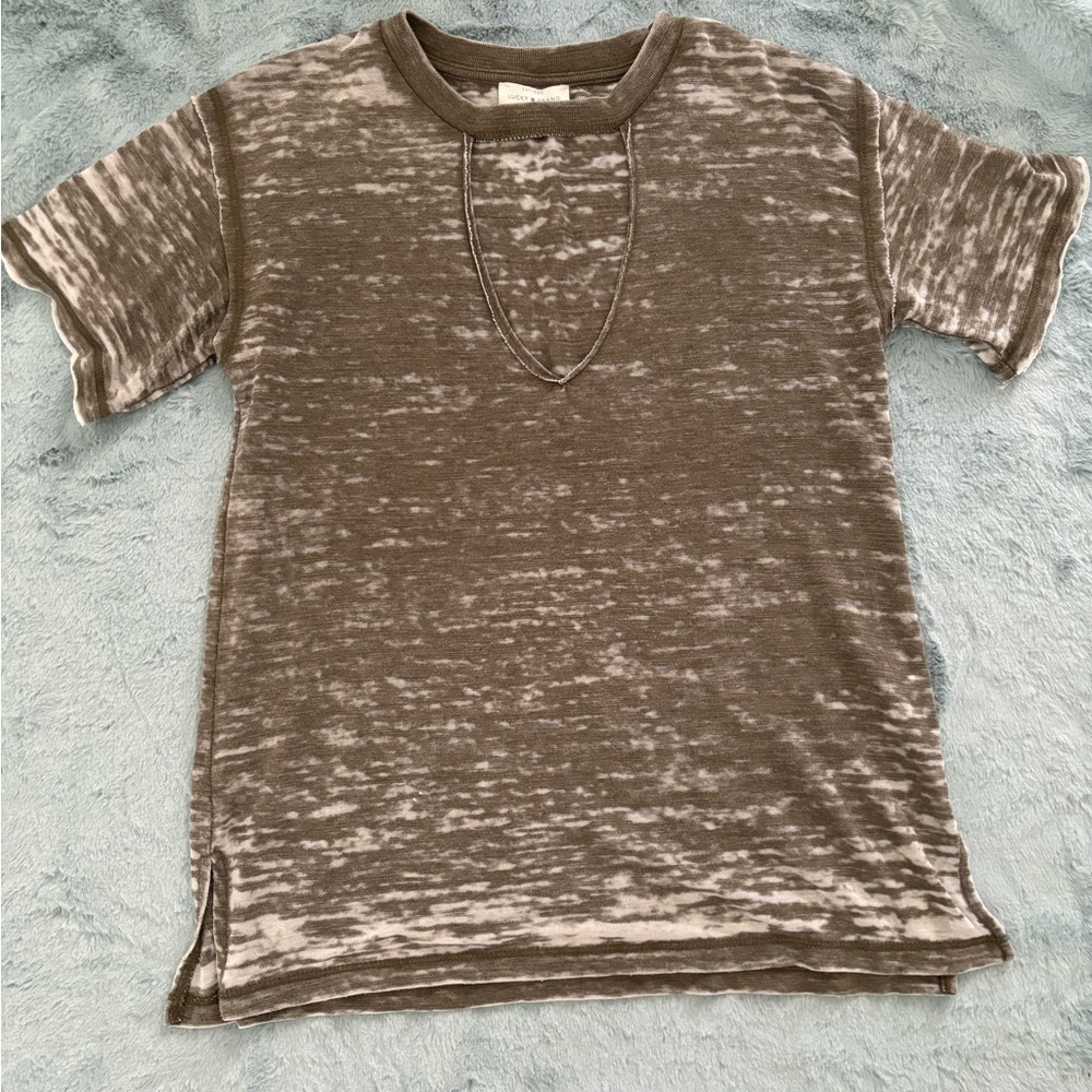 Lucky Brand tee with cut out